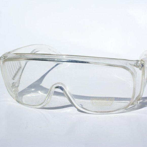 NWT True Vintage Clear protective vented Over RX eyewear - Picture 3 of 4